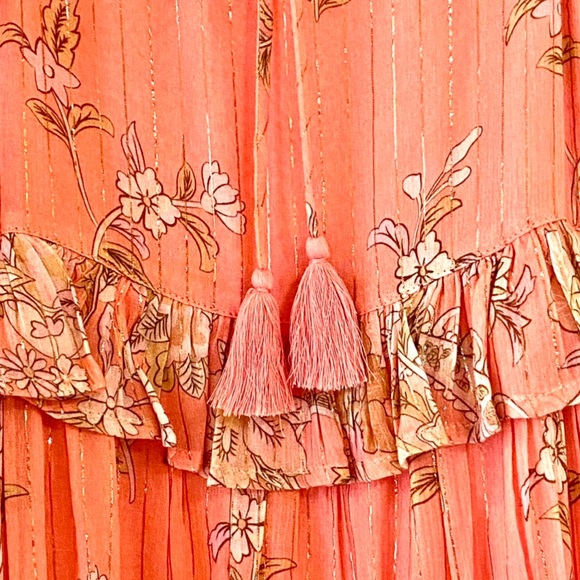 πΊπHPππΊ NWOT Spell & The Gypsy Hendrix Strappy Maxi Dress - Picture 9 of 16